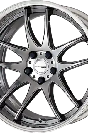 Work Cr 2P 5x120 19x8.0 +38 GT Silver High Quality