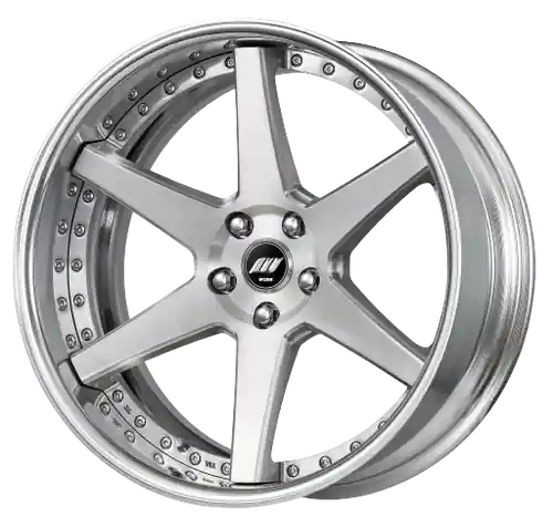 Work Zeast Black Label Bst1 5x100 19x10+22 S Disk Brush Silver Clear Luxury