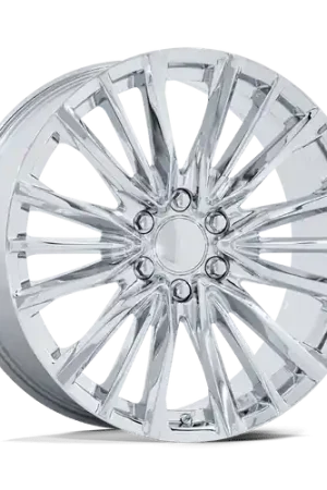 Free Shipping Performance Replicas PR223 6X139.7 26x10 +28 Chrome Plated