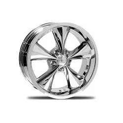 Boyd Coddington BC1C Junkyard Dog 5x120.65 18x7 +0 Chrome Free Shipping