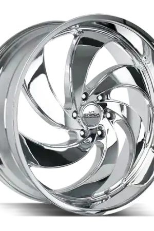 Warranty Included Strada Street Classics Retro 6 6x135 26x10 +26 Chrome