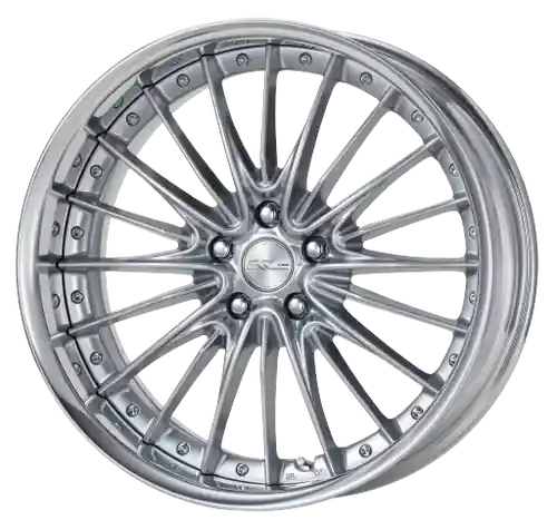 Work Schwert Regnitz 5x120 20x10+12 A Disk Silky Rich Silver Handmade