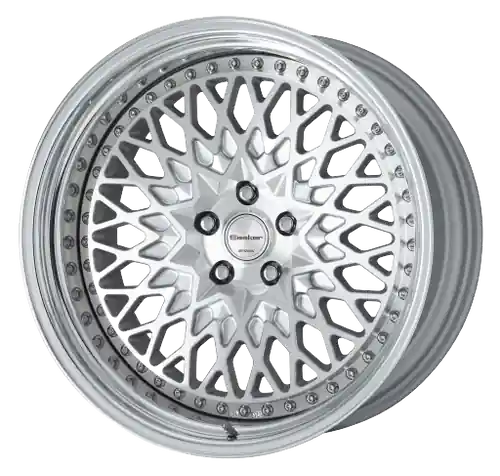 Work Gran Seeker Ccx 5x100 19x12+-19 R Disk Machined Silver Polish Free Returns