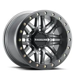 Money Back Guarantee Raceline A91G Ryno 4X137 15x7 10 Gunmetal and Black Ring
