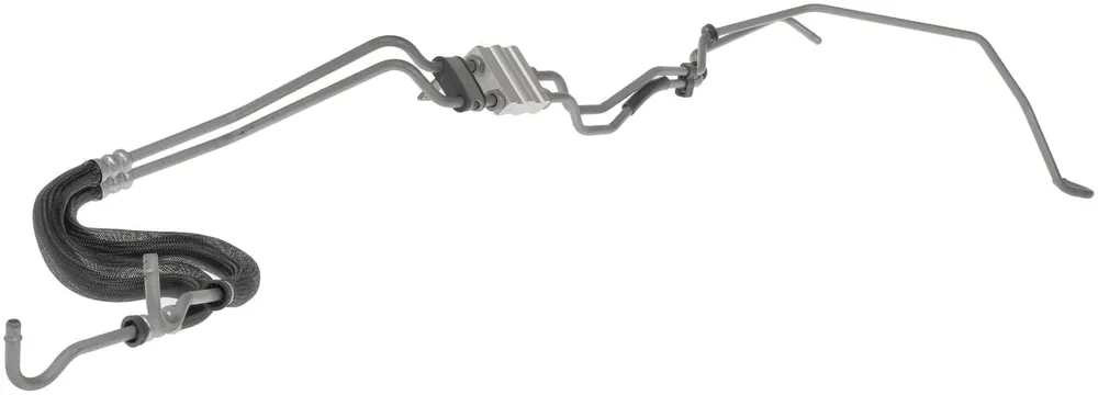 Place Order Automatic Transmission Oil Cooler Hose Assembly with Bypass Valve; Inlet and Outlet