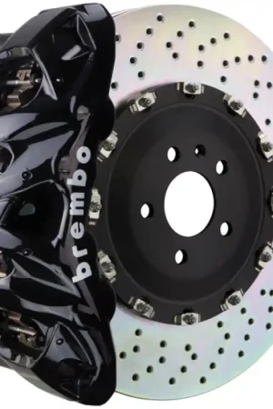 Time-Limited Brembo 19+ X5 Front GT BBK 8 Piston Cast 412x38 2pc Rotor Drilled-Blac — PMD Premier Motoring Development