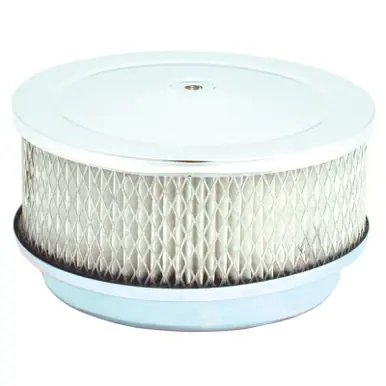 Editor’s Pick Spectre Air Cleaner 6-3/8in. x 2-1/2in. Chrome - Paper - 4780