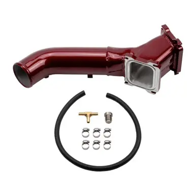 Wehrli 01-04 Chevrolet Duramax LB7 S300/S400 Single Turbo 3in Y-Bridge Kit - Grey - WCF100615-GRY Editor’s Pick