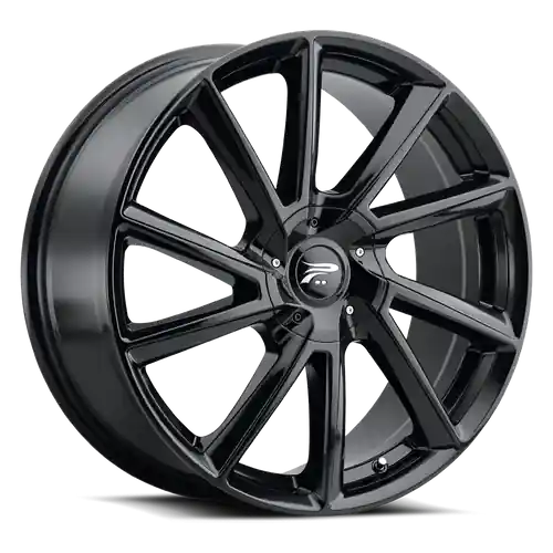 Top Pick Platinum 466BK Mystic 5x114.3/5X120 20x8.5 +40 Gloss Black