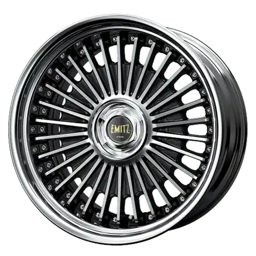 Super Sale Work Emitz Black Polish 5x108 21x10.0+18