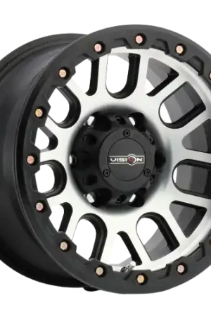 Seasonal Sale Vision Off-Road 111 Nemesis 8x170 20x9+10 Matte Black Machined Face