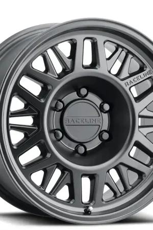 17" Raceline Wheels 451B Ryno TR Satin Black Off-Road Rims Free Shipping