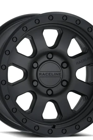 Fast Shipping 18" Raceline Wheels 959B Avenger 2.0 Satin Black Off-Road Rims