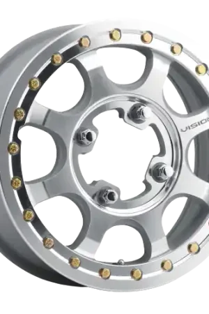 Final Sale Vision ATV 351 Flow 4x156 15x6+51 As-Cast Machined Face Machined Ring/Lip