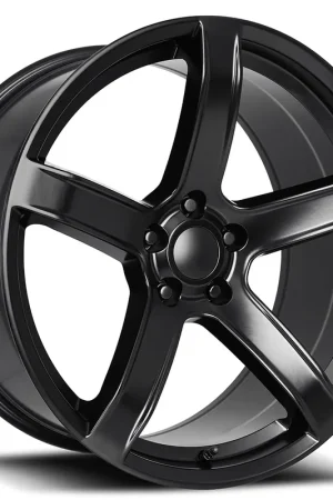 Limited Edition 20" Dodge Hellcat HC2 Wheels FR 77F Satin Black OEM Replica Flow Formed Rims