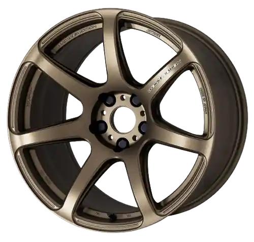 Certified Work Emotion T7r 5x100 18x10.5 +22 Matte Bronze