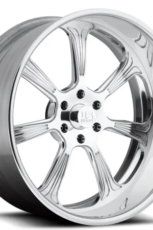Cheap 22" U.S. Mags Forged Wheels El Jefe US428 Polished Tuckin Series Rims
