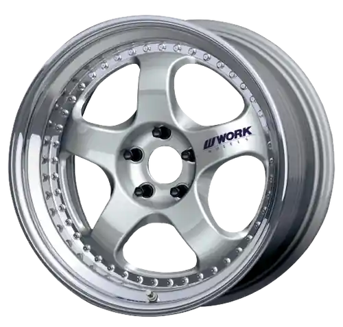 Work Meister S1 3P 5x120.65 18x16-45 R Disk Silver Instant Buy