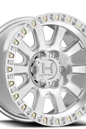 18" Hostile Wheels H138 Crawler Machined Off-Road Rims One Day Deal