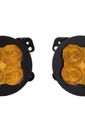 Limited Offer Diode Dynamics SS3 Max Type M ABL LED Fog Light Kit; Yellow SAE Fog