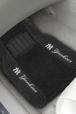 Molded Front Floor Mats with New York Yankees Logo Clearance