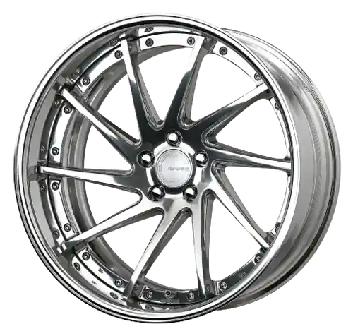 Work Gnosis Cvs 5x120.65 19x9.5+30 W Disk Buff Finish Limited Edition