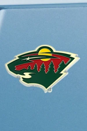 Free Returns Minnesota Wild Emblem; Green