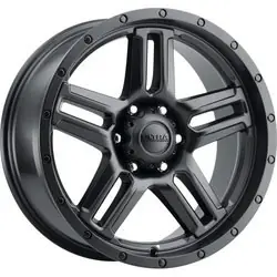 Ultra 258SB Prowler Truck 6x139.7 18x9 -12 Satin Black w/Satin Coat Best Seller