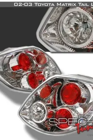 Buy Online Toyota Matrix Custom Disco Chrome Taillights - LT-TRIX02-YD