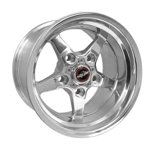 Fan Favorite Race Star 92 Drag Star 5x115 17x9.5 +22 Polish