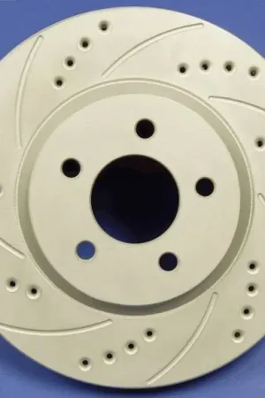 Mercedes-Benz SLK SP Performance Cross Drilled and Slotted Solid Rear Rotors - F28-3254 Low Price