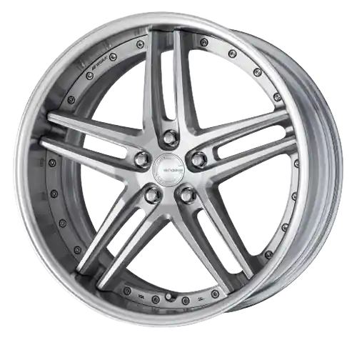 Work Gnosis Gr205 5x120.65 20x9.5+30 A Disk Brush Silver Clear Get Yours