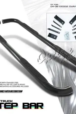Dodge Durango Option Racing Side Step Bar - Black - 30-17118 Same Day Shipping