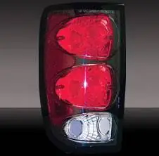 GMC Jimmy Pilot Black Taillight - Pair - TL-607BK Reduced Price