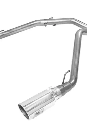 aFe MACHForce XP DPF-Back Exhaust 3in SS w/ 6in Polished Tips 2014 Dod — PMD Premier Motoring Development Premium