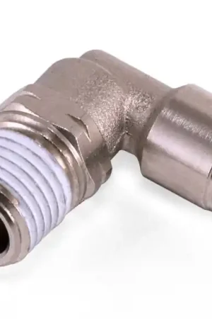 Air Lift Elbow - Male 1/4in Npt x 1/4in Tube — PMD Premier Motoring Development Today Only