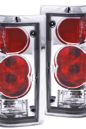 ANZO 1986-1993 Mazda B2000 Taillights Chrome — PMD Premier Motoring Development Grab Now