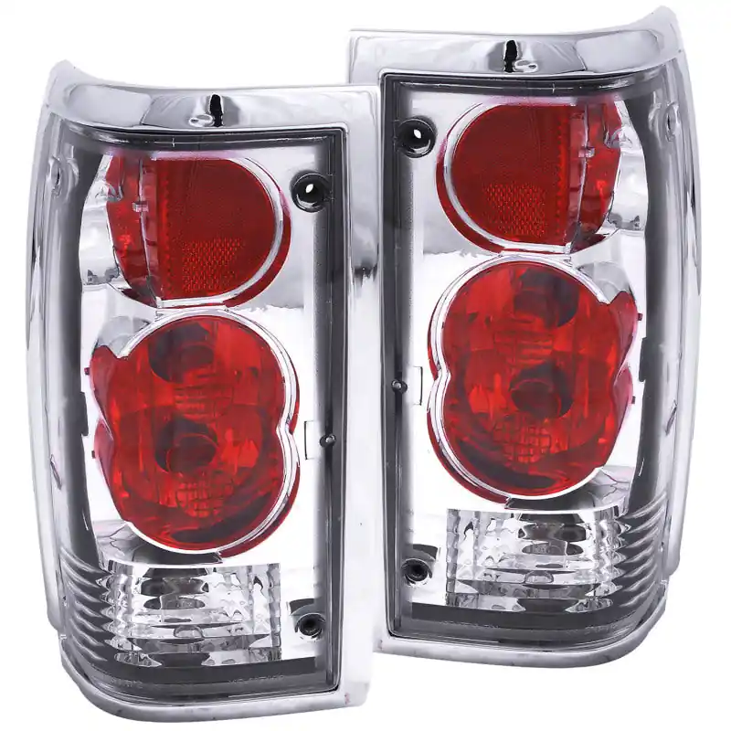 ANZO 1986-1993 Mazda B2000 Taillights Chrome — PMD Premier Motoring Development Grab Now