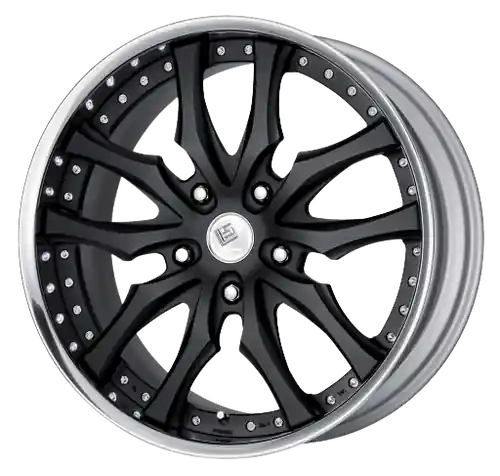 Work Ls Paragon Suv 5x114.3 22x9.5+51 A Disk Black Anodized Fan Favorite