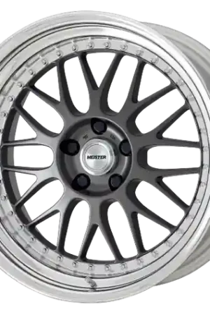 Crafted Work Meister M1 3p 4x100 16x9.5-27 O Disk Matte Gunmetal