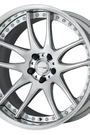 Work Emotion Cr 3P 5x115 18x7+16 L Disk Burning Silver High Quality