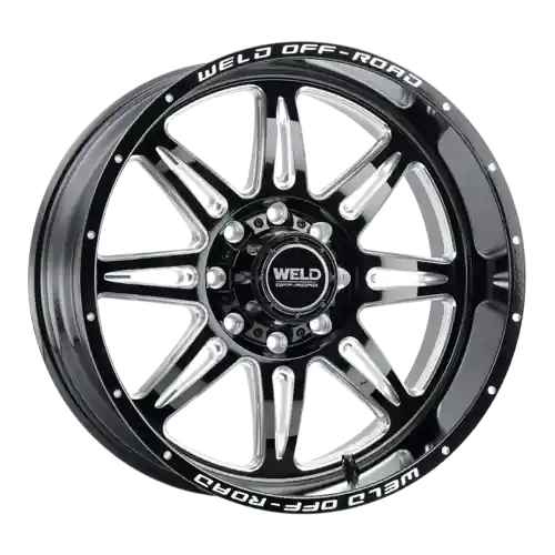 Final Sale WELD Off-Road Cheyenne 8x170 20x10 -18 Gloss Black/Milled