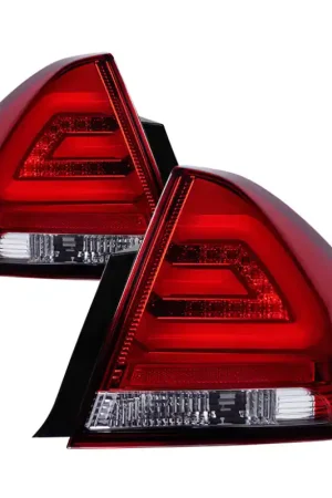Next Day Delivery Spyder Chevy Impala 2006-2013 LED Tail Lights Red Clear ALT-YD-CHIP06- — PMD Premier Motoring Development