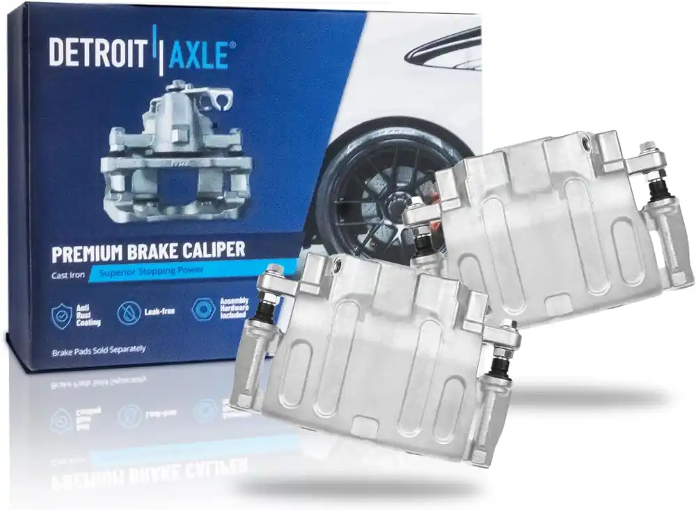 Secure Checkout Pair Front Brake Calipers (Remanufactured)