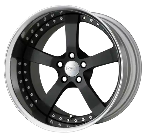 Work Equip E05 5x120.65 19x10+-10 o disk Black Anodized Modern