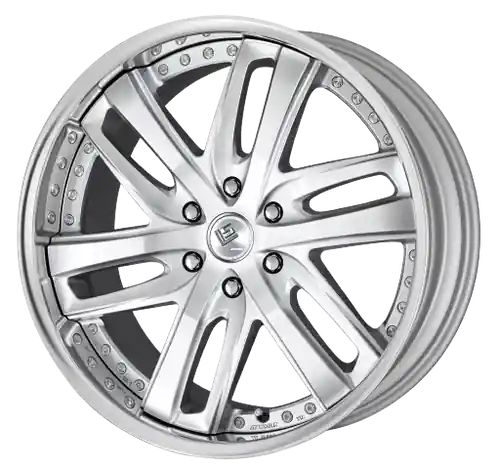 Work Ls Brightring Suv 6x139.7 24x8.5+33 O Disk Calm Silver Budget