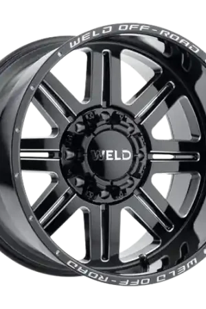 WELD Off-Road Chasm 8x170 22x14 -70 Gloss Black/Milled One Day Deal