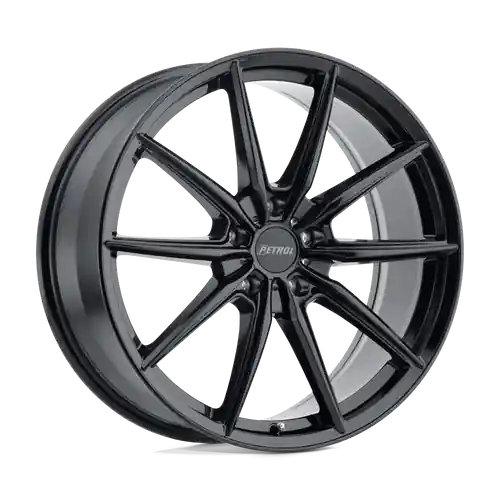 Petrol P4B 5X108 19X8 +40 GLOSS BLACK New Release