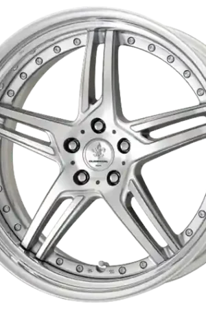 DURANDAL DD5.2 SILVER POLISHED 5x108 18X8.5 +26MM Best Seller