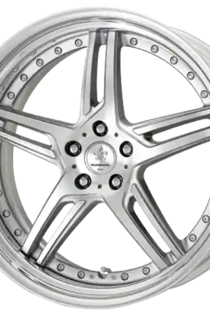 DURANDAL DD5.2 SILVER POLISHED 5x108 18X10.5 +85MM Luxury